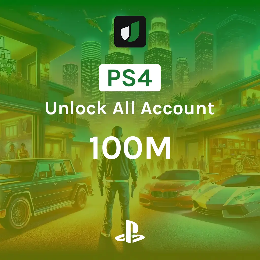 PS4 Unlock All Account 100M
