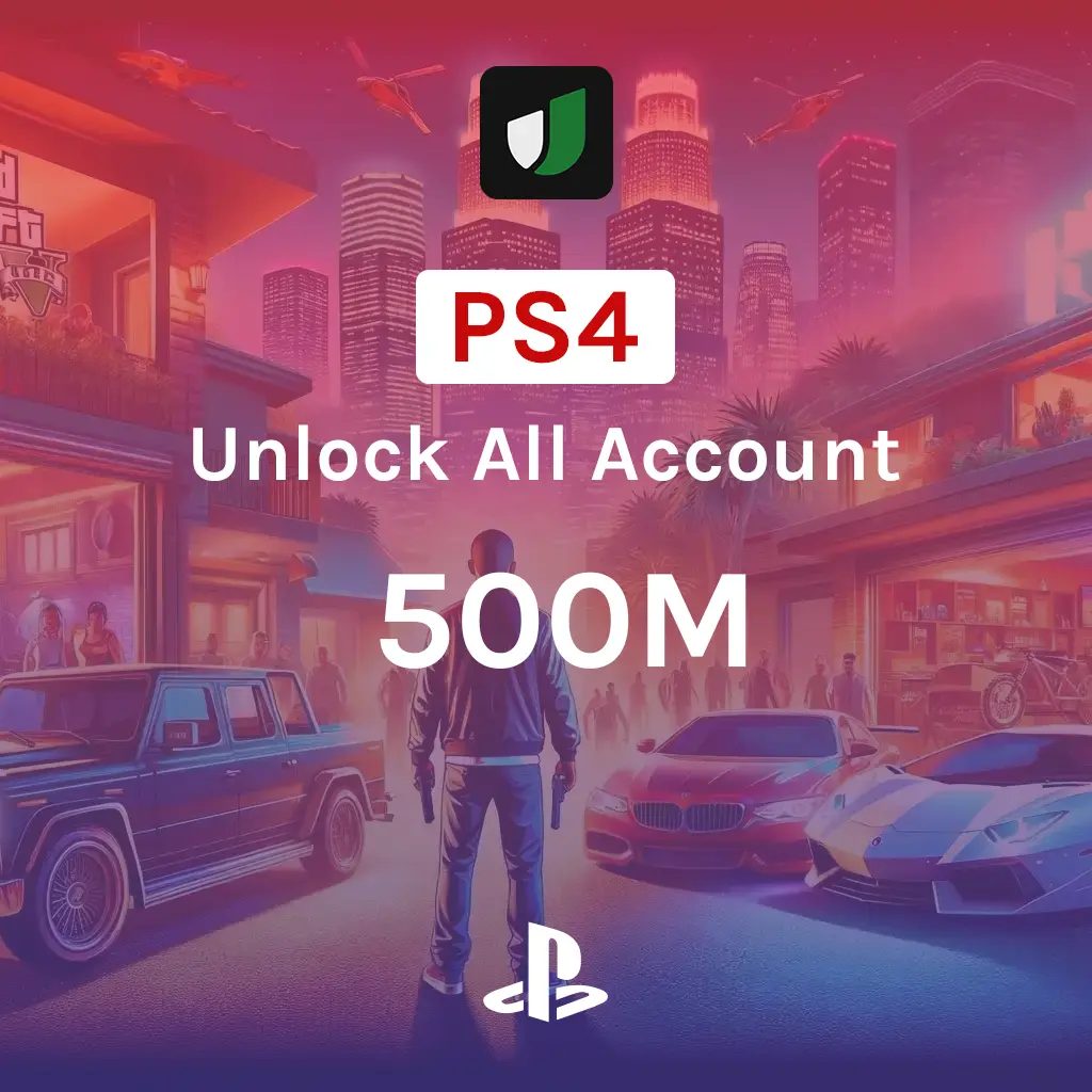 PS4 Unlock All Account 500M