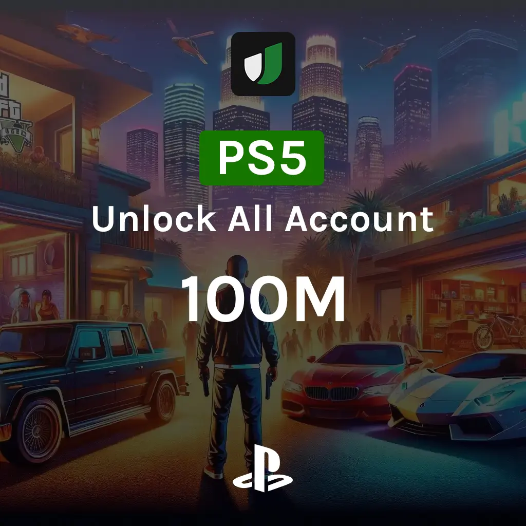PS5 Unlock All Account 100M