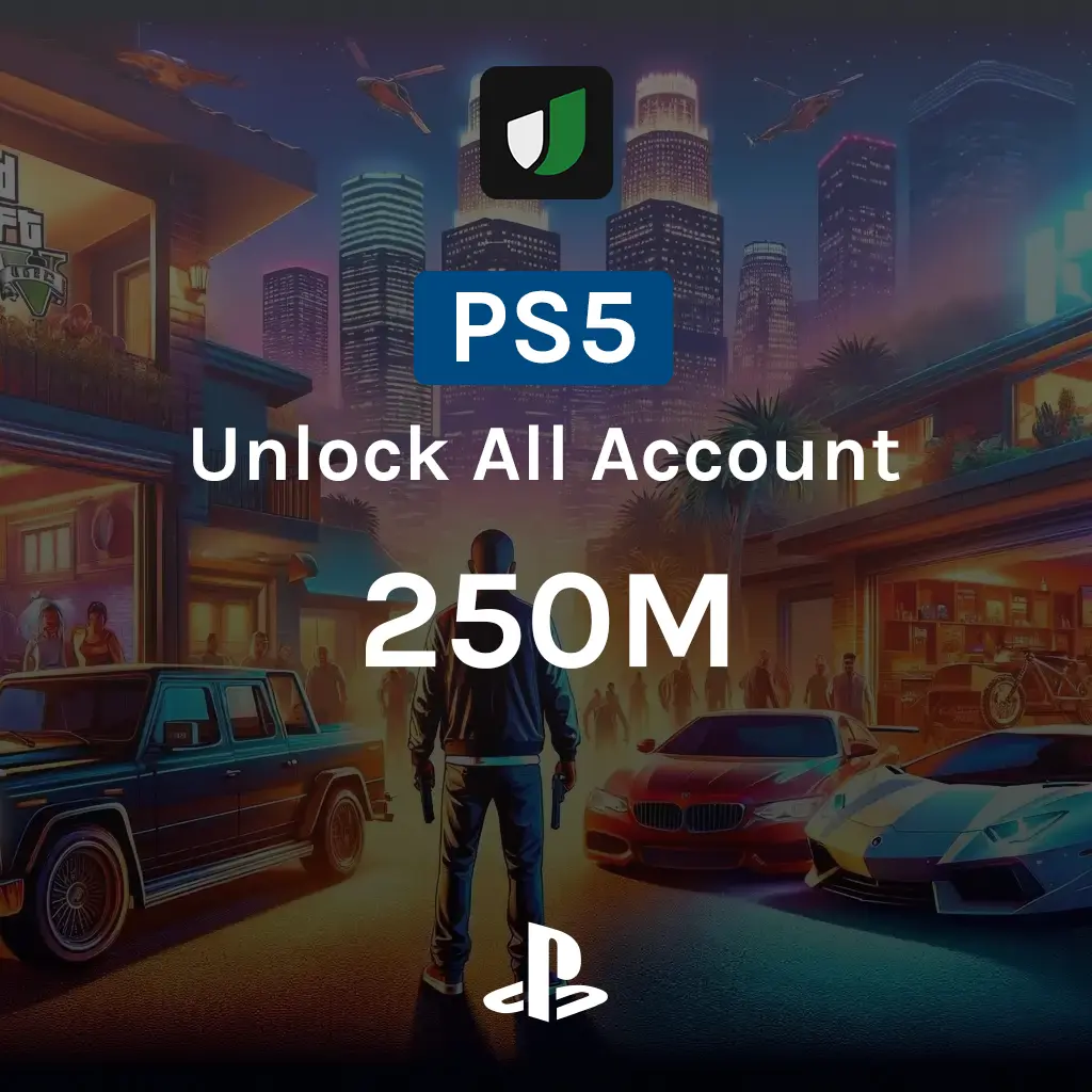 PS5 Unlock All Account 250M